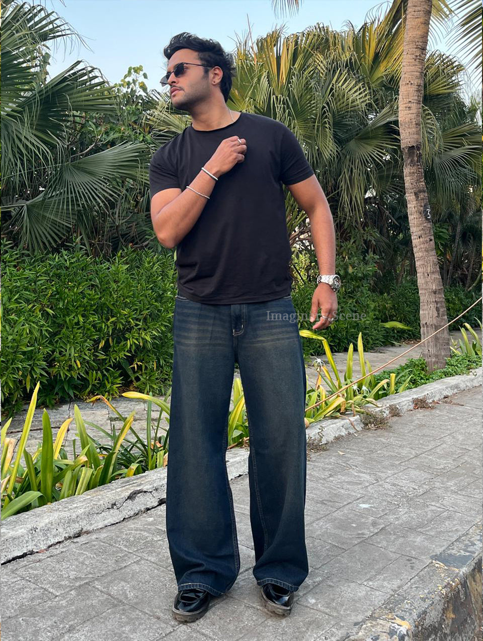 Raw Earth – Premium Baggy Wide Leg Jeans