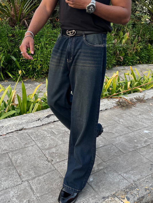 Raw Earth – Premium Baggy Wide Leg Jeans
