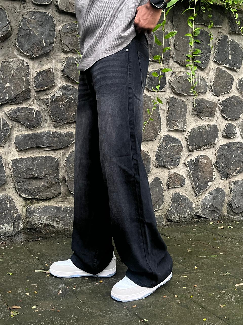 Graphite Premium Baggy Jeans