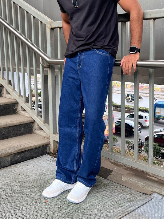 Twilight Dark Blue Relaxed Jeans