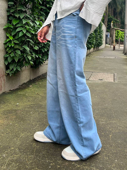Daydream | Light Wash Wide Leg Jeans