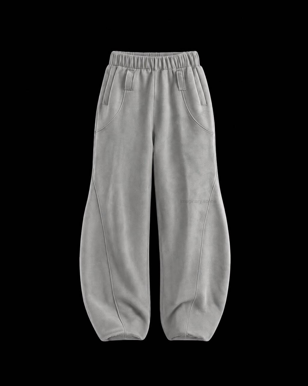 Bristol Grey – Barrel Fit Lounge Pants