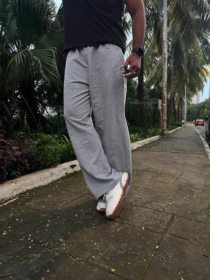 Bristol Grey – Barrel Fit Track Pants