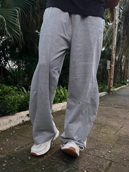 Bristol Grey – Barrel Fit Track Pants
