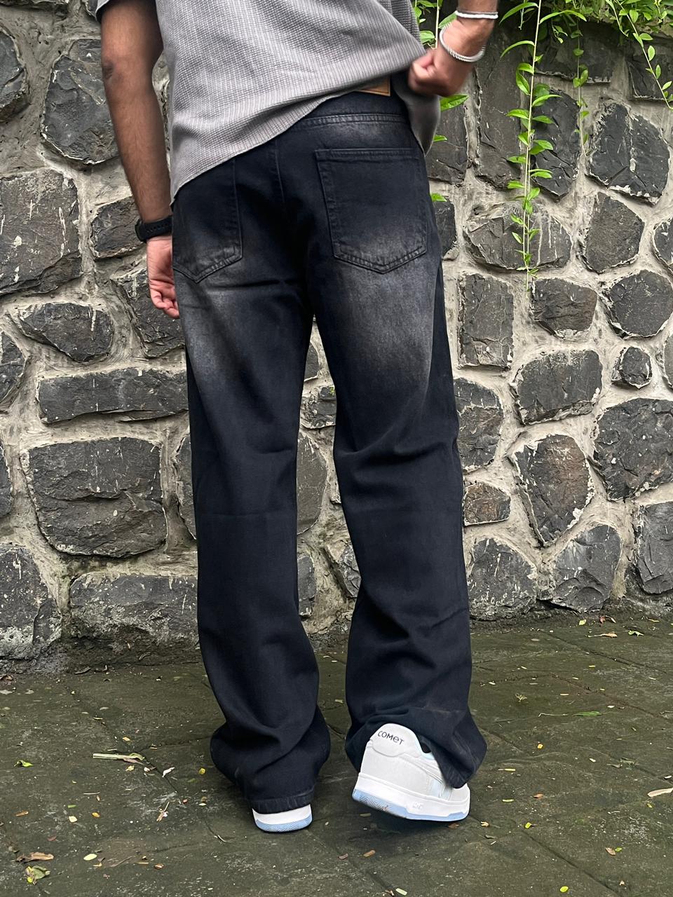 Graphite Premium Baggy Jeans