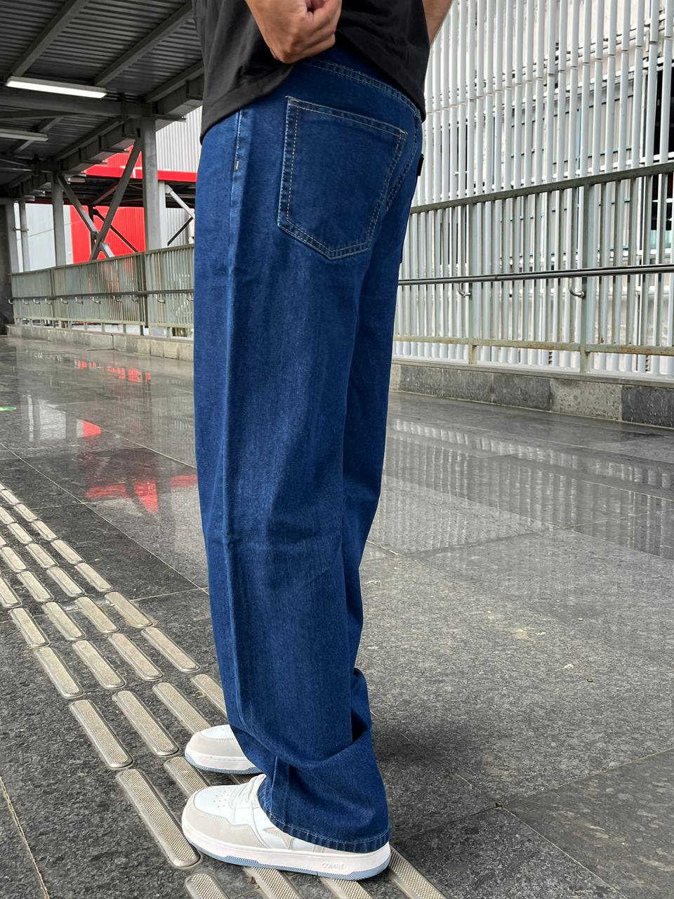 Twilight Dark Blue Relaxed Jeans
