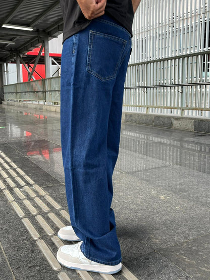 Twilight Dark Blue Relaxed Jeans