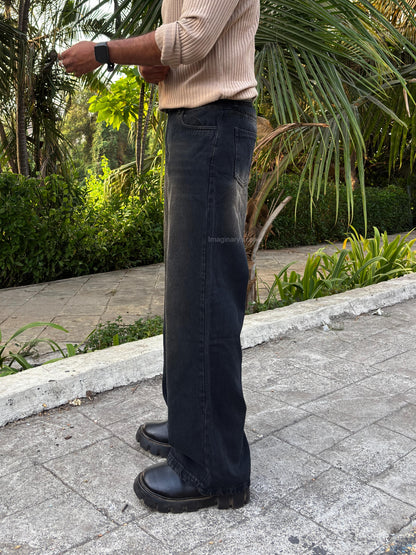 Burnt Shadow – Vintage Tint Wide Leg Jeans